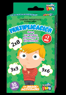 CARTAS INFANTILES MULTIPLICACION