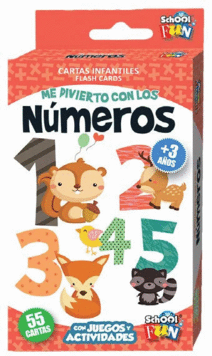 CARTAS INFANTILES ME DIVIERTO CON LOS NUMEROS