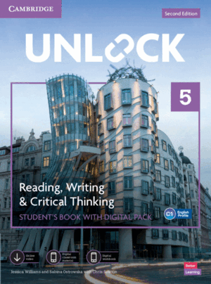UNLOCK LEVEL 5 READING, WRITING AND CRITICAL THINKING STUDENT'S BOOK WITH DIGITA