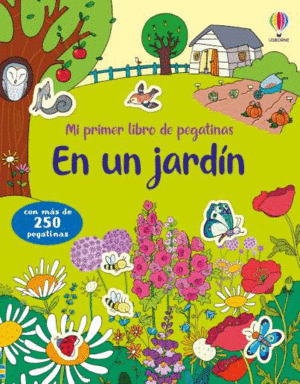 PEGATINAS EN UN JARDÍN
