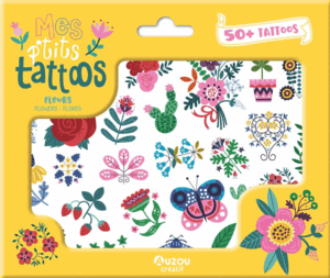 MIS PEQUEÑOS TATTOOS, FLORES. AU