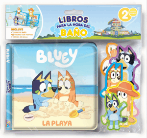 BLUEY, LIBRO DE BAÑO