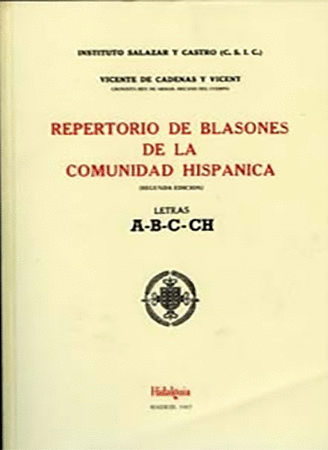 REPERTORIO BLASONES COMUNIDAD HCA.APENDICE I