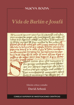VIDA DE BARLÁN E JOSAFÁ : ESTUDIO Y EDICIÓN