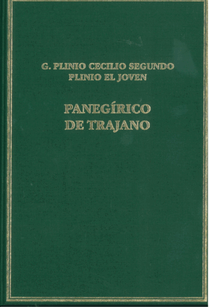 PANEGÍRICO DE TRAJANO 2ª EDICIÓN