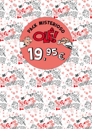 PACK MISTERIOSO OLÉ! ROJO (OLÉ! MORTADELO)