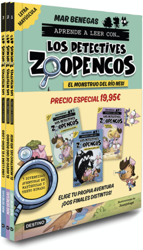 PACK LOS DETECTIVES ZOOPENCOS! 1, 2 Y 3