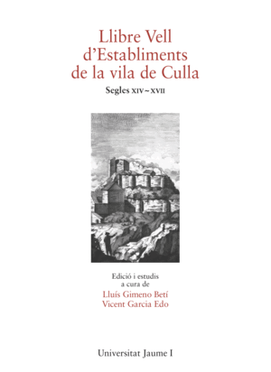 LLIBRE VELL D'ESTABLIMENTS DE LA VILA DE CULLA