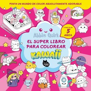 SUPER LIBRO PARA COLOREAR KAWAII EL