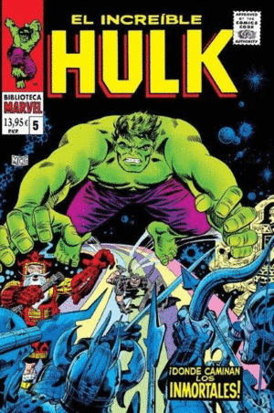 BIBM74 INCREIBLE HULK 5 1967-68