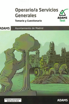 OPERARIO;A SERVICIOS GENERALES - TEMARIO Y CUESTIONARIO