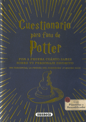 CUESTIONARIO PARA FANS DE POTTER. PON A PRUEBA CUÁNTO SABES DE TU PERSONAJE FAVO