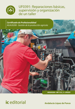 REPARACIONES BÁSICAS, SUPERVISIÓN Y ORGANIZACIÓN DE UN TALLER. AGAU0208