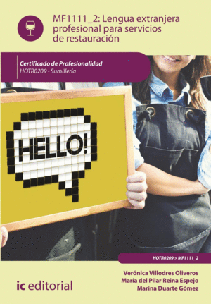LENGUA EXTRANJERA PROFESIONAL PARA SERVICIOS DE RESTAURACIÓN. HOTR0209 - SUMILLE