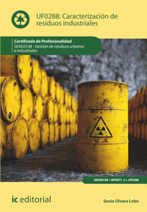 CARACTERIZACIÓN DE RESIDUOS INDUSTRIALES. SEAG0108
