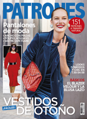 REVISTA PATRONES #461  VESTIDOS FÁCILES DE OTOÑO