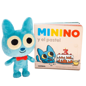 PACK MININO Y EL PASTEL + PELUCHE