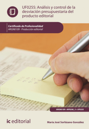 ANÁLISIS Y CONTROL DE LA DESVIACIÓN PRESUPUESTARIA DEL PRODUCTO EDITORIAL. ARGN0