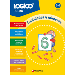 LOGICO PRIMO. CANTIDADES Y NÚMEROS (5-6 AÑOS)
