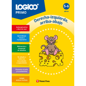 LOGICO PRIMO. DERECHA-IZQUIERDA, ARRIBA-ABAJO (5-6 AÑOS)