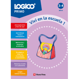 LOGICO PRIMO. VIVI EN LA ESCUELA 1 (3-4 AÑOS)