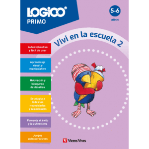 LOGICO PRIMO. VIVI EN LA ESCUELA 2 (5-6 AÑOS)