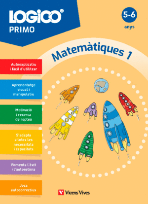 LOGICO PRIMO. MATEMÀTIQUES 1 (5-6 ANYS)