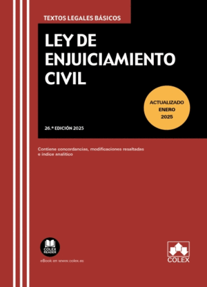 LEY DE ENJUICIAMIENTO CIVIL 26.ª ED. 2025