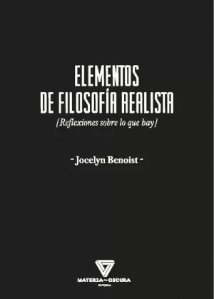 ELEMENTOS DE LA FILOSOFÍA REALISTA