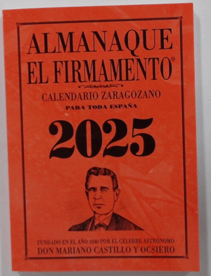 ALMANAQUE ZARAGOZANO 2025