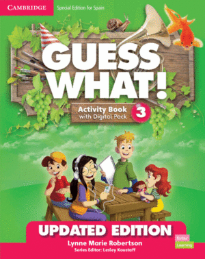 GUESS WHAT!SPECIAL EDITION FOR SPAIN UPDATED LEVEL 3 ACTIVITY BOOK WITH DIGITAL