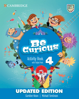 BE CURIOUS LEVEL 4 ACTIVITY BOOK WITH HOME BOOKLET AND DIGITAL PACK UPDATED