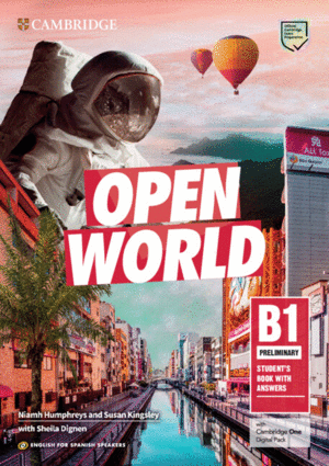 OPEN WORLD PRELIMINARY ENGLISH FOR SPANISH SPEAKERS SUDENT'S BOOK WITH ANSWERS W