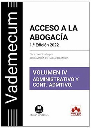 ACCESO A LA ABOGACIA VOLUMEN IV.