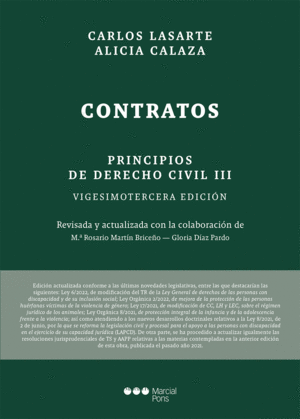 PRINCIPIOS DE DERECHO CIVIL, III 2022