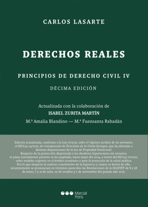 PRINCIPIOS DE DERECHO CIVIL, IV 2022