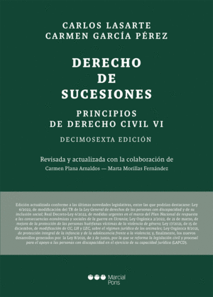 PRINCIPIOS DE DERECHO CIVIL, VI 2022