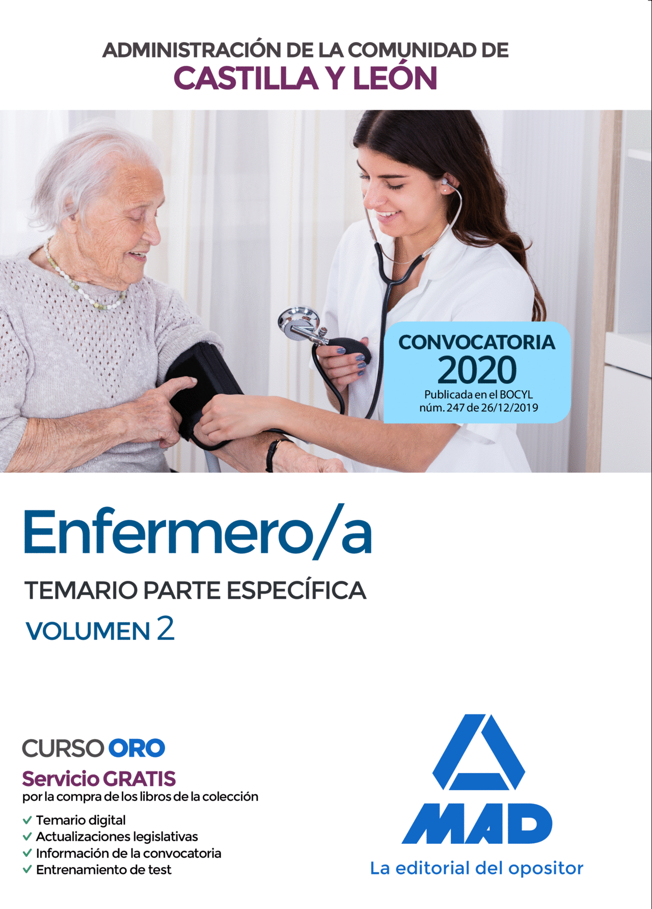 ENFERMERO TOMO 1 CASTILLLA Y LEON