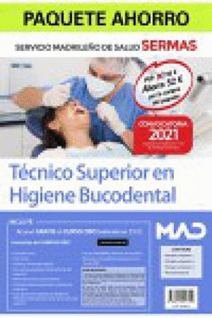 PAQUETE AHORRO TÉCNICO SUPERIOR EN HIGIENE BUCODENTAL SERMAS. AHORRA 52 ? (INCLU