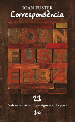 CORRESPONDÈNCIA 23 - JOAN FUSTER