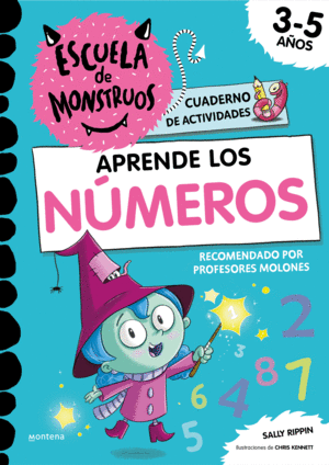 APRENDER LOS NÚMEROS EN LA ESCUELA DE MONSTRUOS