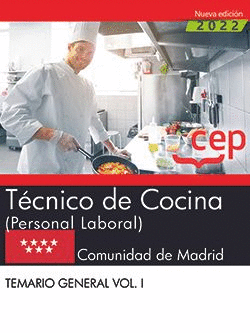 TÉCNICO DE COCINA (PERSONAL LABORAL).COMUNIDAD DE MADRID