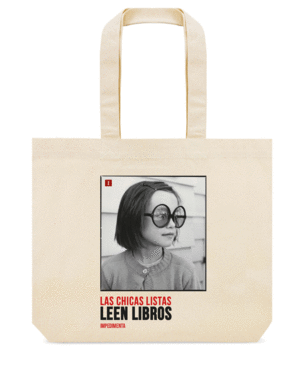BOLSA LAS CHICAS LISTAS LEEN LIBROS