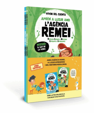 APRÈN A LLEGIR AMB L'AGÈNCIA REMEI (RESOLEM ENIGMES I MISTERIS ESTRANYS I INTRIG