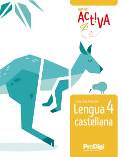 LENGUA CASTELLANA 4 EP - ACTIVA. PRODIGI