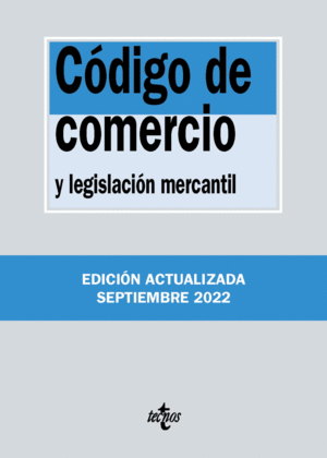 CÓDIGO DE COMERCIO Y LEGISLACIÓN MERCANTIL