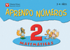 APRENDO NÚMEROS. CUADERNO 2 3-4 AÑOS