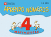 APRENDO NÚMEROS. CUADERNO 4 3-4 AÑOS