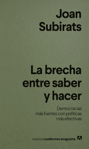 LA BRECHA ENTRE SABER Y HACER