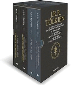 ESTUCHE TOLKIEN 2 (SILMARILLION, CUENTOS INCONCLUSOS, Hª TIERRA MEDIA 1 Y 2)